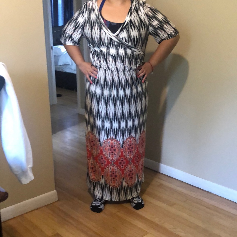 Stretchy dress 1X